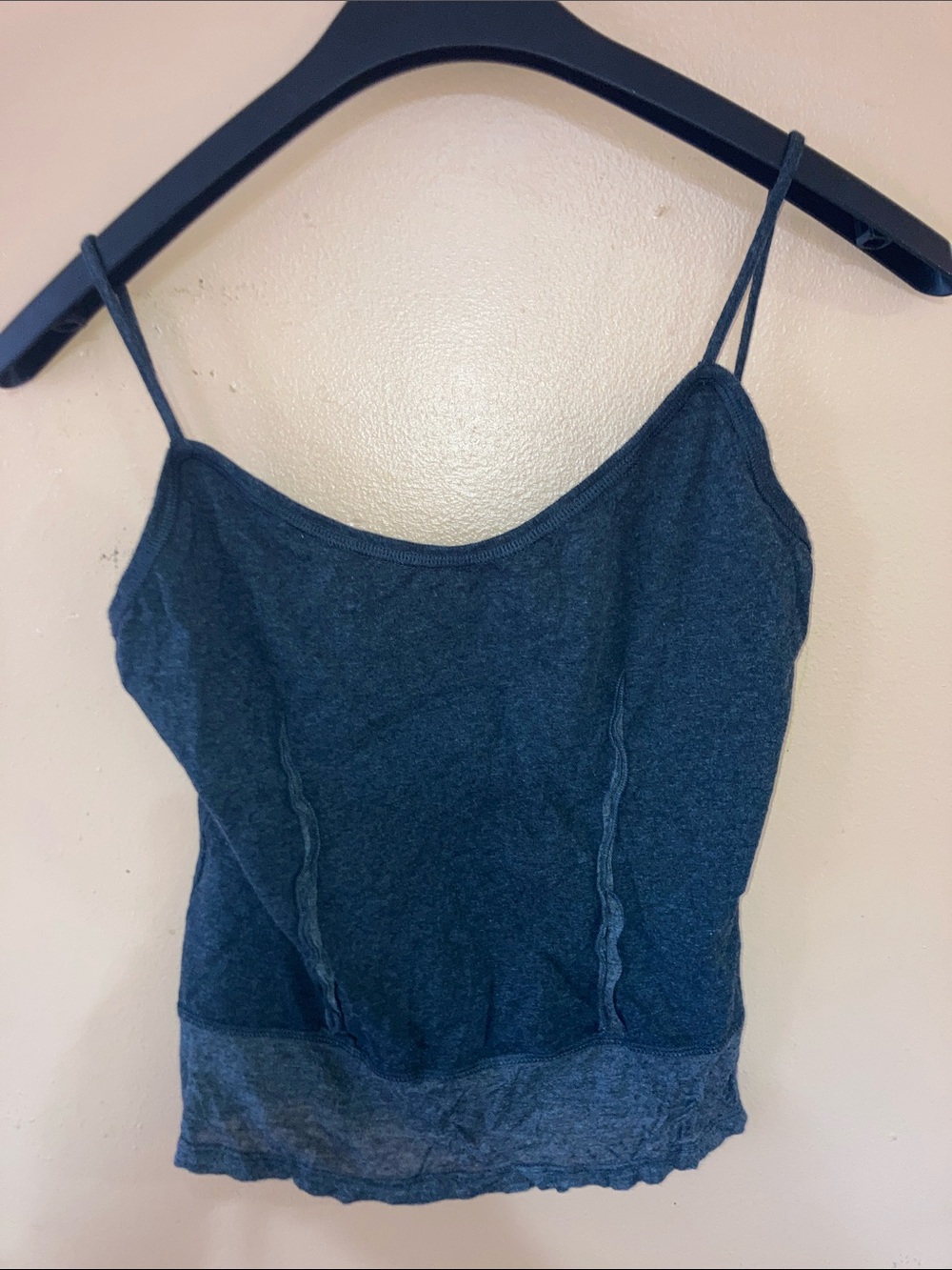Miu Miu Dark Gray/Charcoal Lined Garment Edge